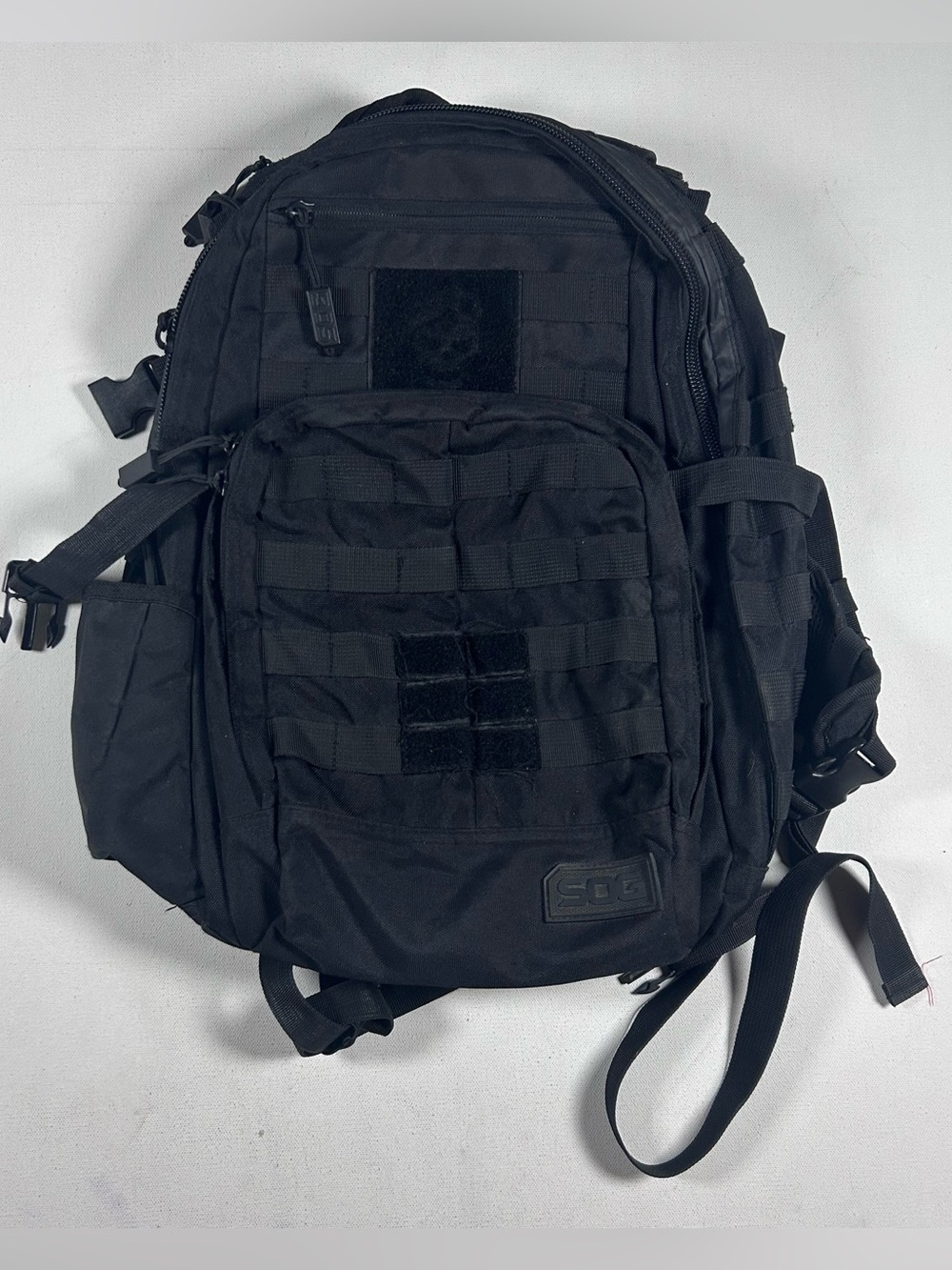 SOG Tactical Black Backpack Ninja Day Pack Storage Bugout Military
